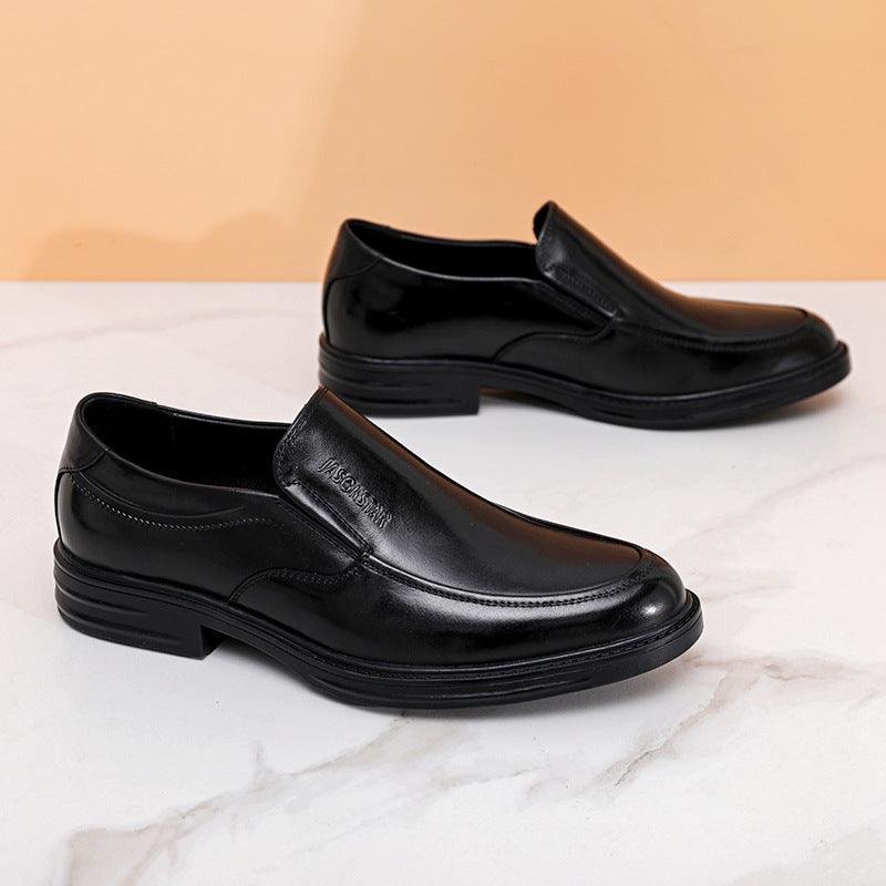 Summer men's casual leather shoes, view 6 - MRSLM
