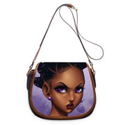 printed PU shell messenger bag, view 27 - MRSLM