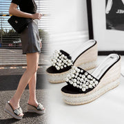 women's roman wedge sandals, view 2 - MRSLM