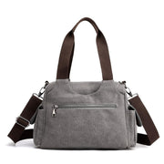 casual canvas shoulder bag, view 7 - MRSLM
