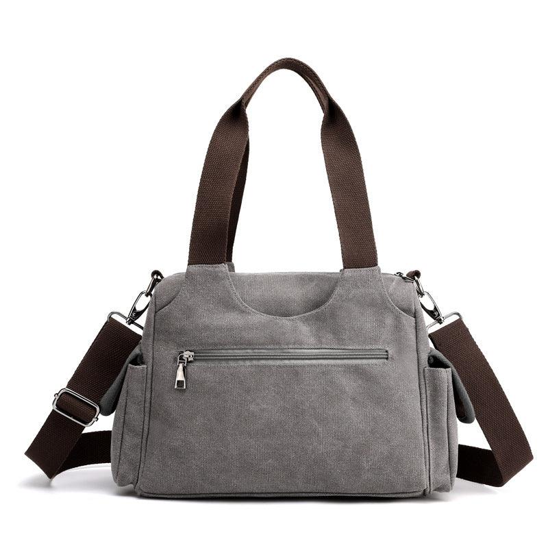 casual canvas shoulder bag, view 7 - MRSLM