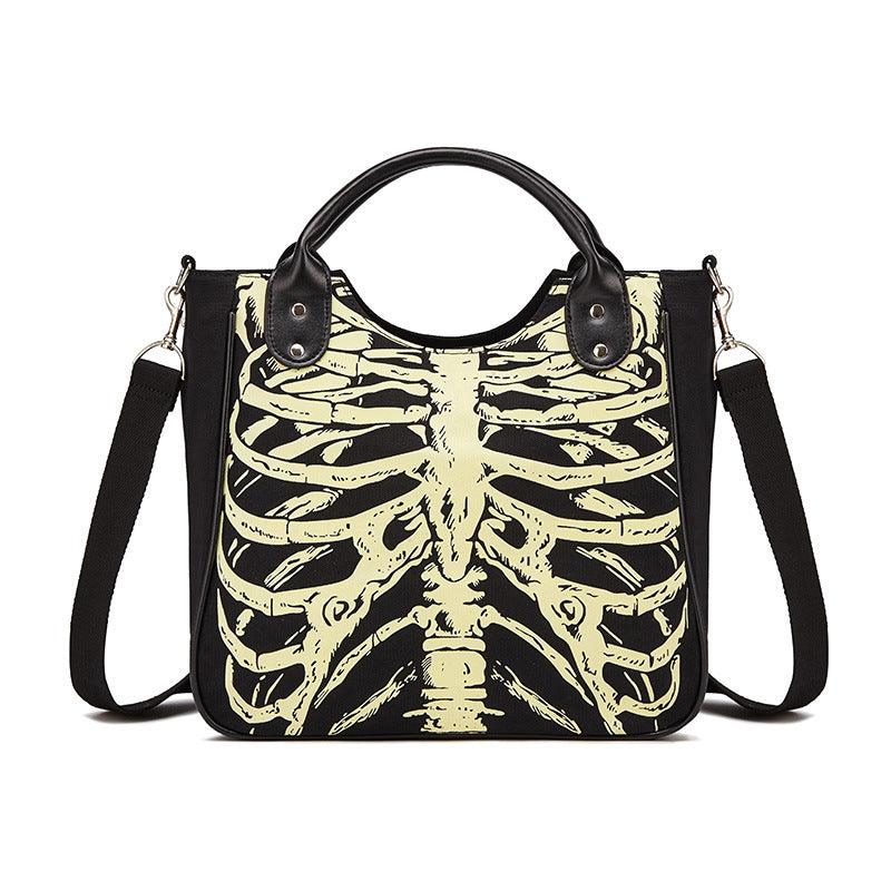 black canvas messenger bag - MRSLM