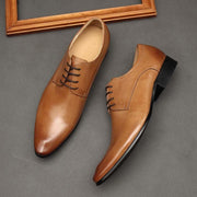 Men's pointed toe dress shoes, view 7 - MRSLM