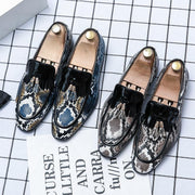 Men's casual slip-on PU loafers - MRSLM