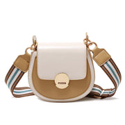 Small square shoulder bag with lid, view 2 - MRSLM