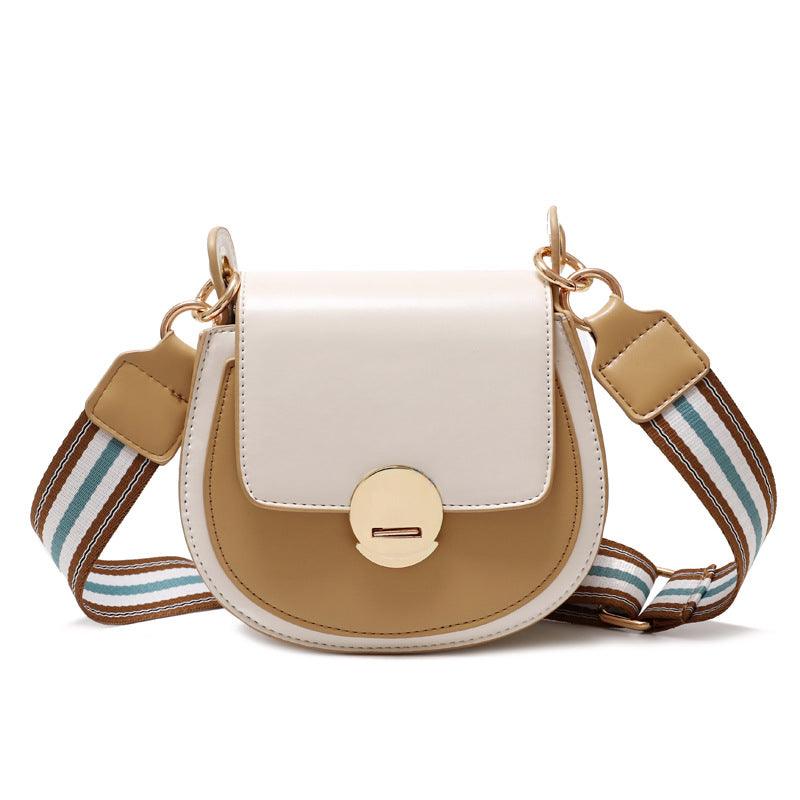 Small square shoulder bag with lid, view 2 - MRSLM