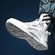Men's casual mesh running sneakers, view 4 - MRSLM