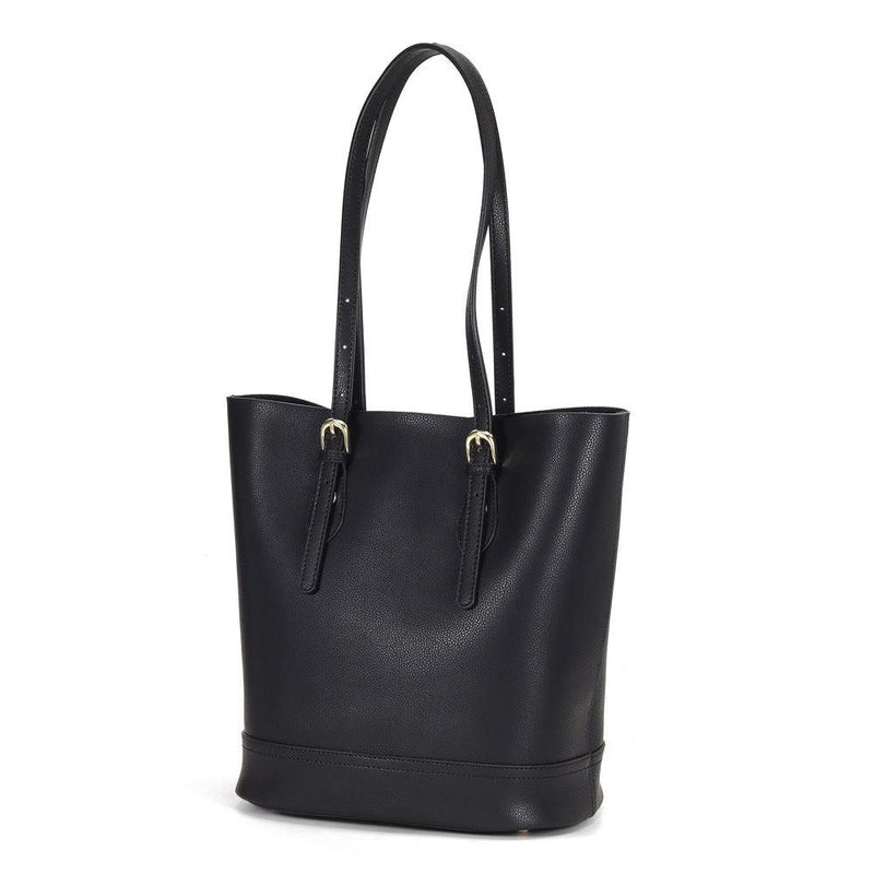 retro cowhide bucket shoulder bag, view 2 - MRSLM
