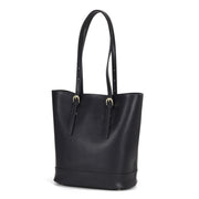 retro cowhide bucket shoulder bag, view 10 - MRSLM