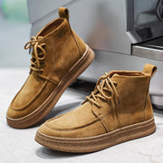 Men's retro suede tooling boots, view 3 - MRSLM