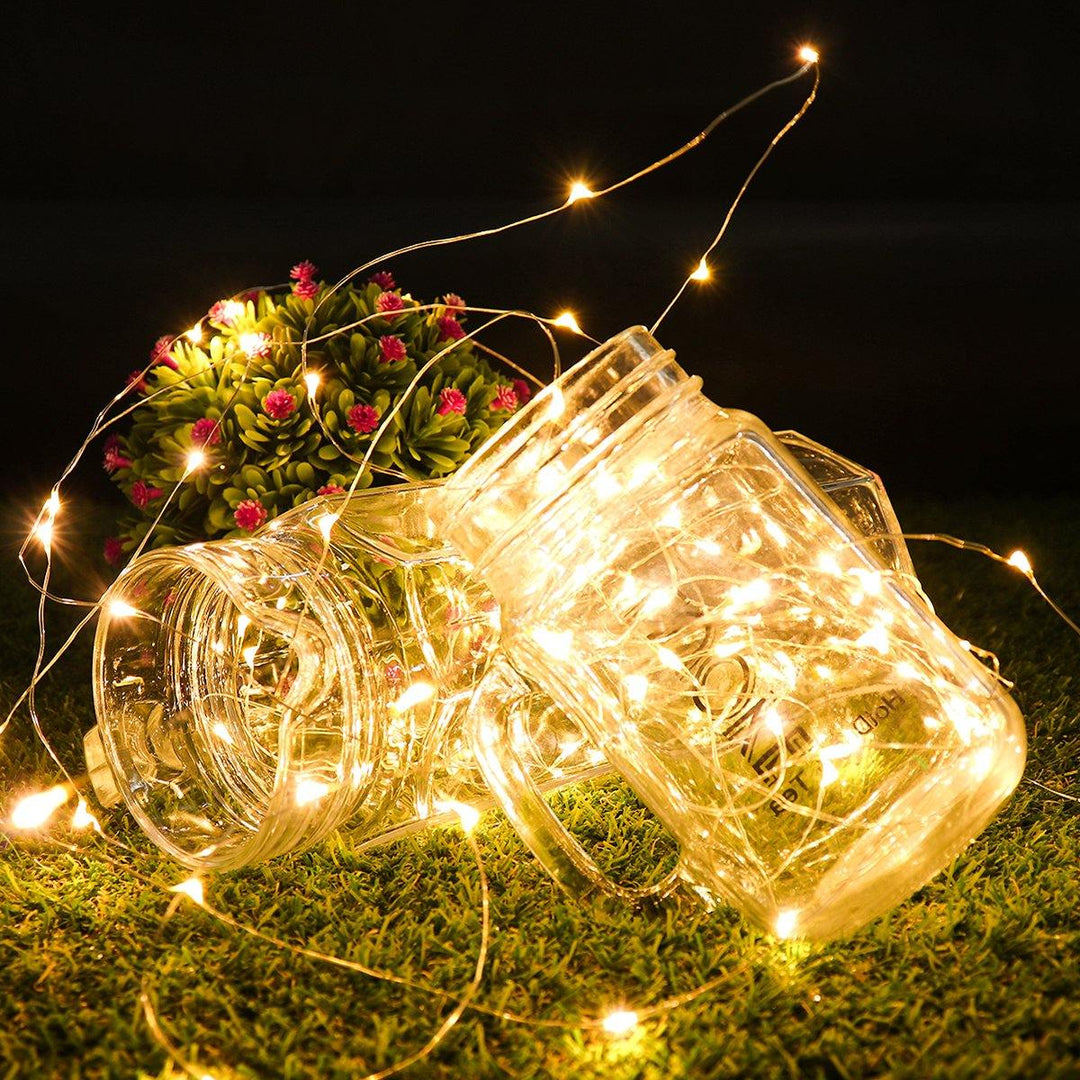 USB Waterproof Music Sound-activated 10M LED String Light Wedding Christmas Decor with 17Keys Remote Control - MRSLM