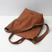 women's canvas messenger bag, view 14 - MRSLM