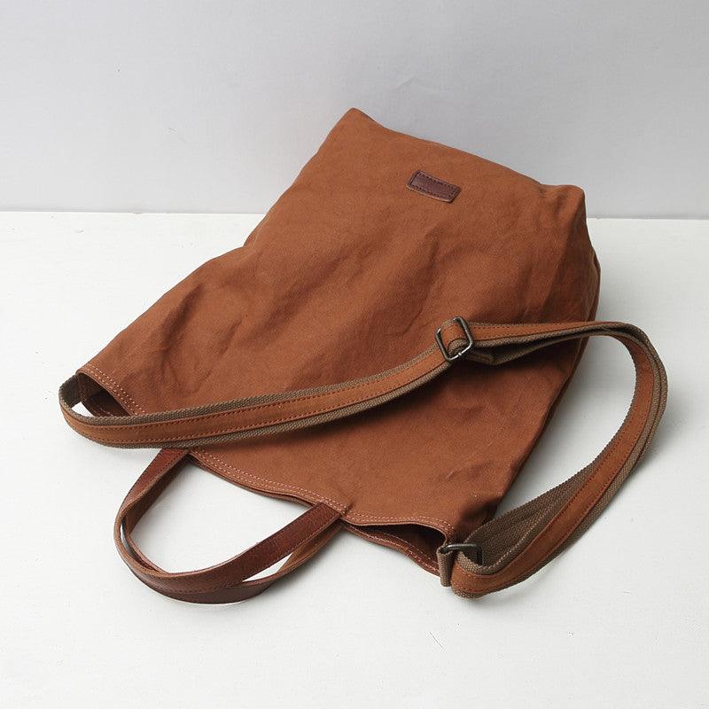 women's canvas messenger bag, view 14 - MRSLM