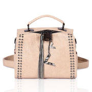women's cowhide messenger bag, view 14 - MRSLM