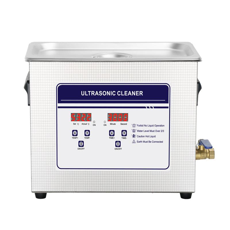 SKYMEN 031S 6.5L Ultrasonic Cleaner Digital Timer Heating Sonic Bath Machine for Metal Parts PCB Ultrasound Cleaning Device Washer - MRSLM