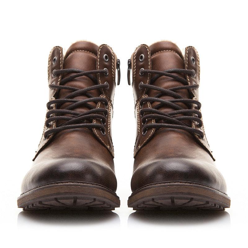 Lace up retro snow boots - MRSLM