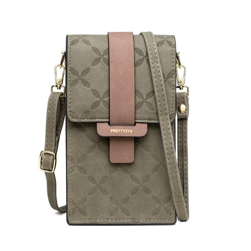 korean style small pu shoulder bag, view 5 - MRSLM