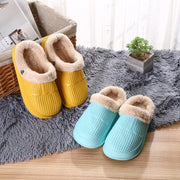 Removable cotton plush shoe cover slippers - MRSLM