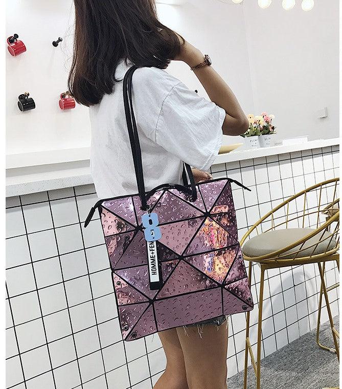 holographic laser shoulder handbag, view 9 - MRSLM