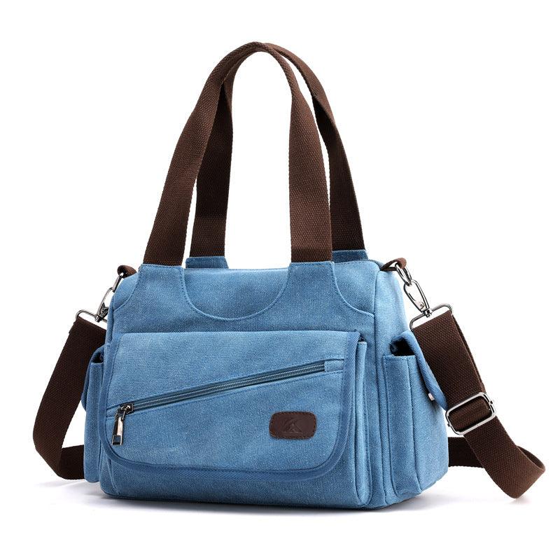casual canvas shoulder bag, view 10 - MRSLM