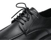 Men's black thick-soled business shoes, view 6 - MRSLM
