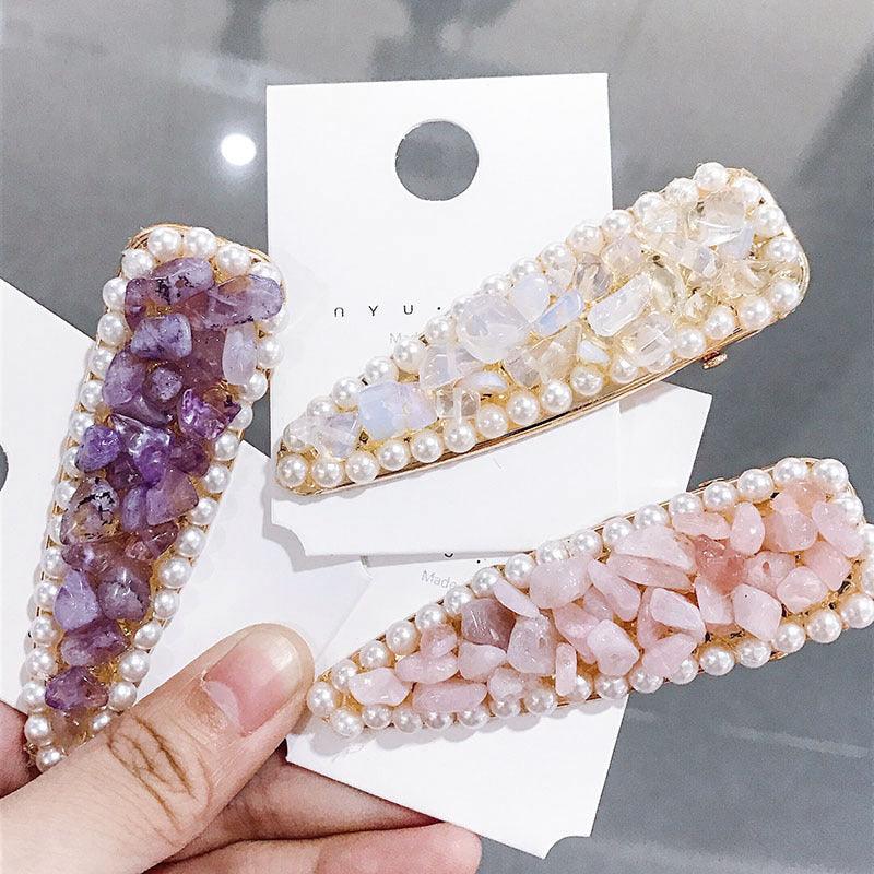 crystal stone hairpin - MRSLM