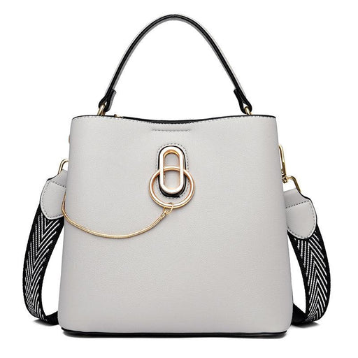 Soft PU bucket crossbody bag, view 10 - MRSLM