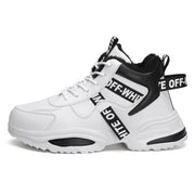 Warm high-top shoes with fleece - MRSLM