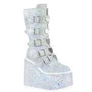 Platform boots with side zip, view 6 - MRSLM