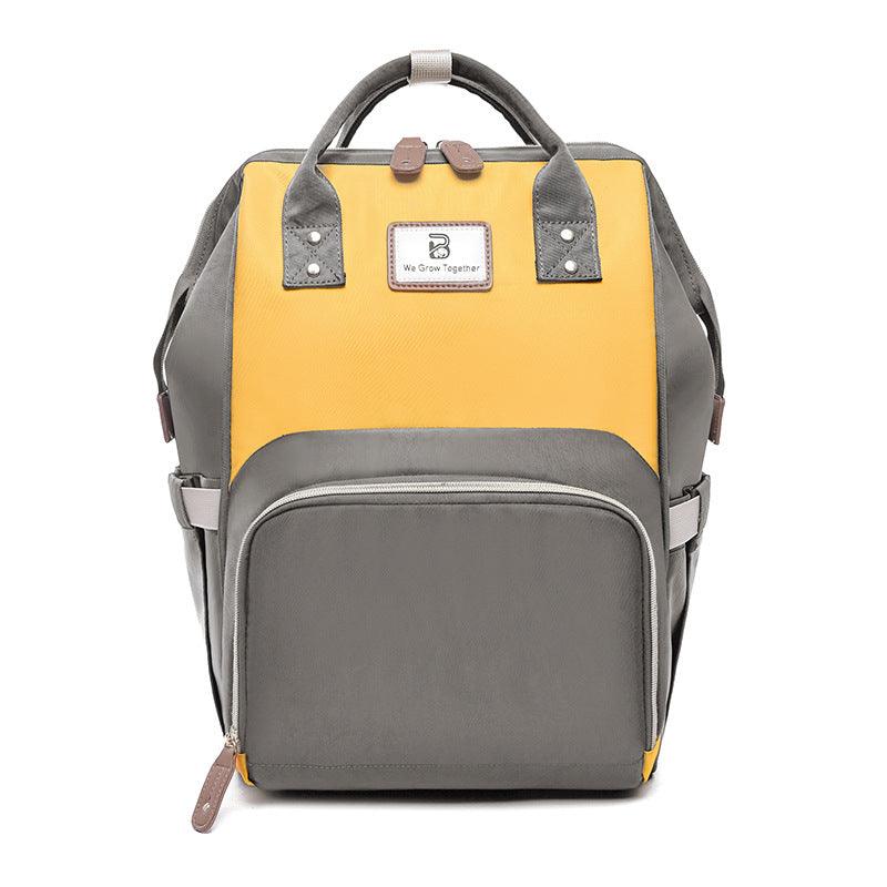large capacity diaper backpack, view 5 - MRSLM