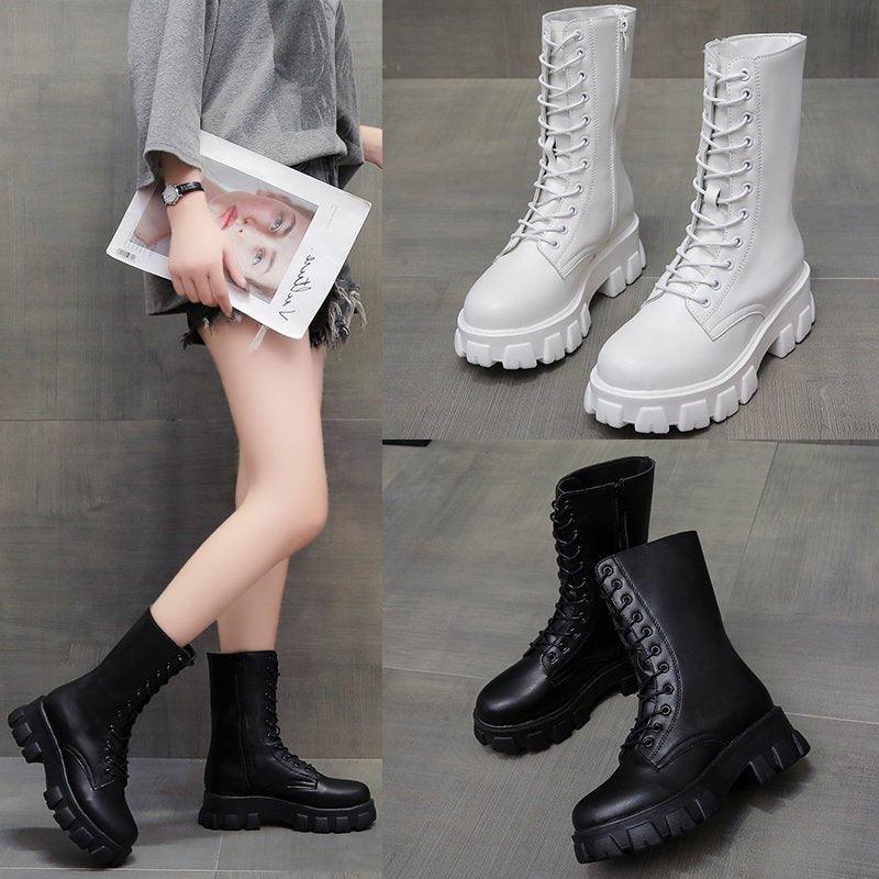 Comfortable fashion casual Martin boots - MRSLM