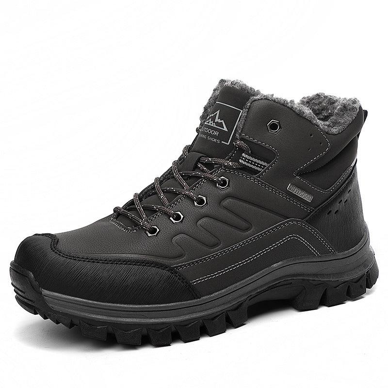 Men's plush snow boots, view 8 - MRSLM