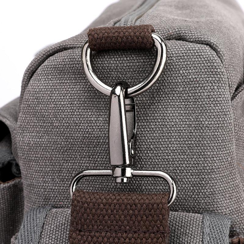 casual canvas shoulder bag, view 3 - MRSLM