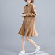 spring literary plus size dress, view 2 - MRSLM