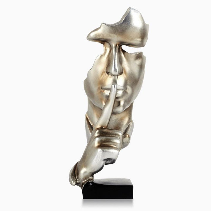 Silence is a gold ornaments office ornament - MRSLM