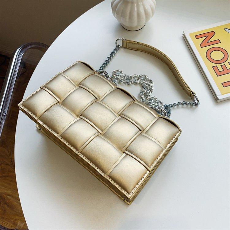 woven chain crossbody bag, view 13 - MRSLM