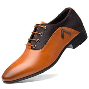 Men's business suit PU leather shoes, view 6 - MRSLM