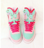 Cute heart shoes for girls, view 2 - MRSLM