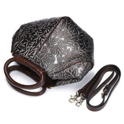 Color contrast casual women's handbag, view 4 - MRSLM