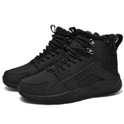 Men's side zipper winter shoes, view 5 - MRSLM