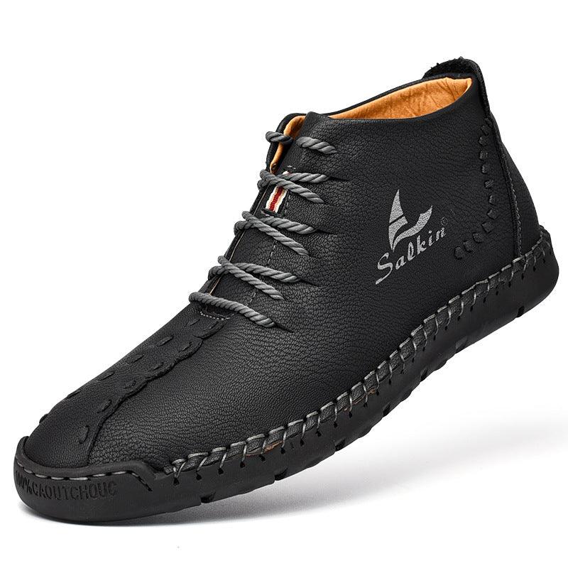 Men's casual microfiber boots, view 6 - MRSLM