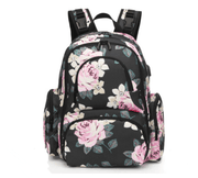 large capacity diaper backpack, view 5 - MRSLM