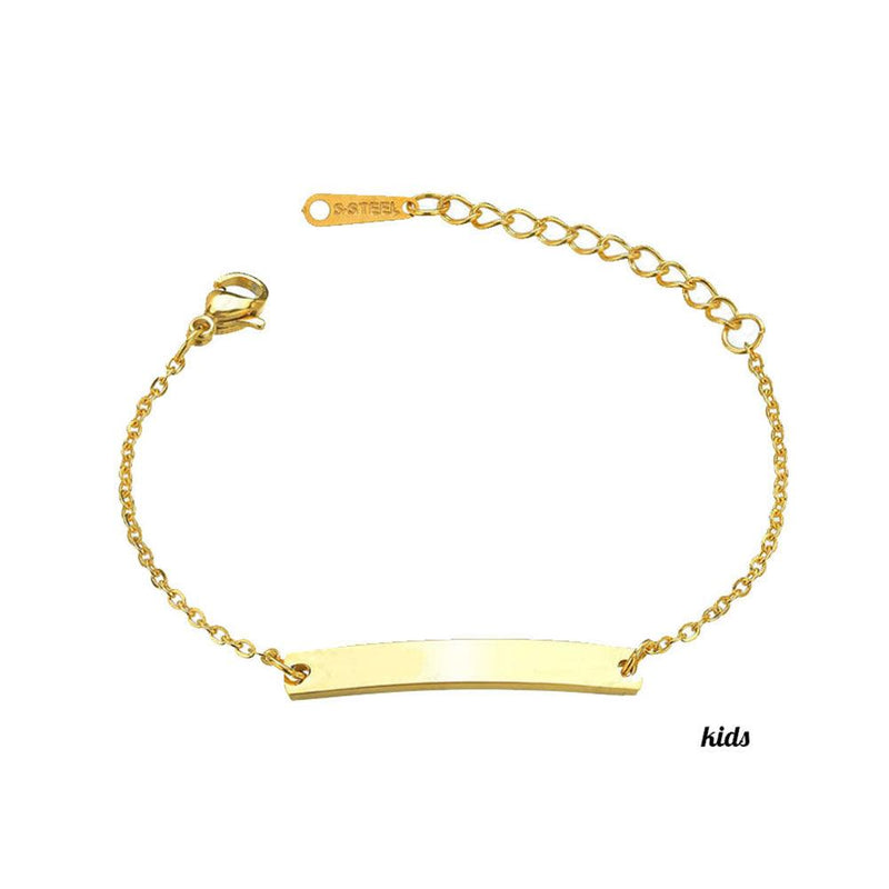 Custom engraved name bracelet, view 3 - MRSLM