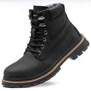 Microfiber leather anti-smash work shoes, view 2 - MRSLM