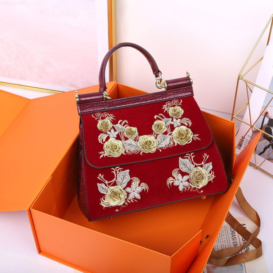 Unique Design Hand For Women Designer Flower Ladies Bag - MRSLM