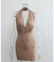 Halter neck dress, view 2 - MRSLM