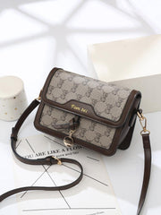 ladies PU one shoulder messenger bag, view 3 - MRSLM