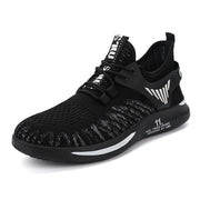 Men's flying woven running shoes, view 6 - MRSLM