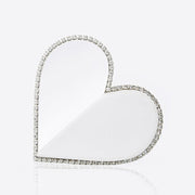 Heart rhinestone evening handbag, view 5 - MRSLM