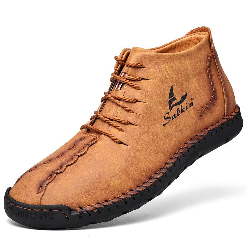 Men's casual microfiber boots, view 5 - MRSLM